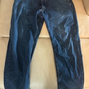 Wrangler Dark Blue Straight Jeans